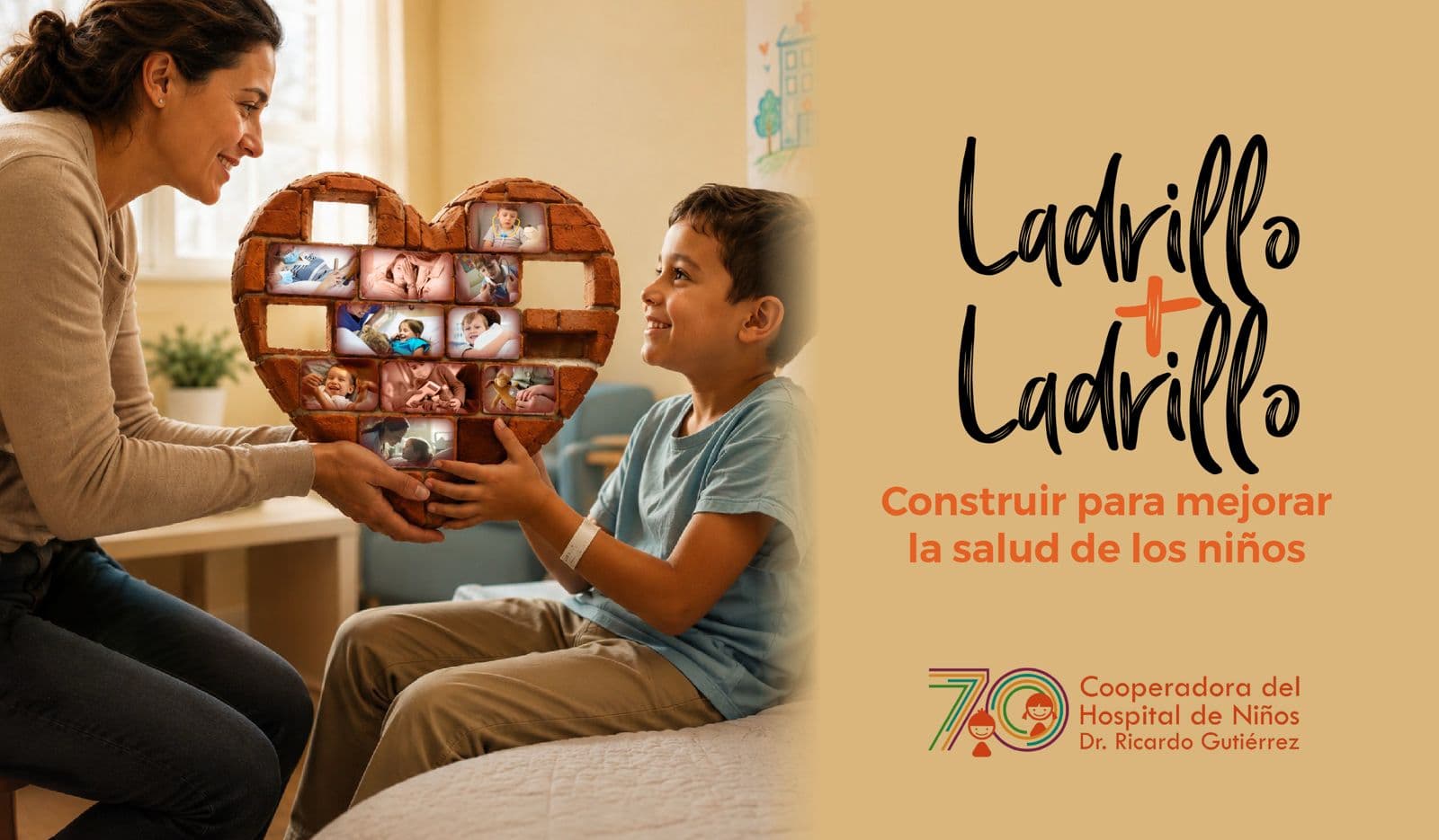 Ladrillo + Ladrillo — Cooperadora del Hospital de Niños Ricardo Gutiérrez